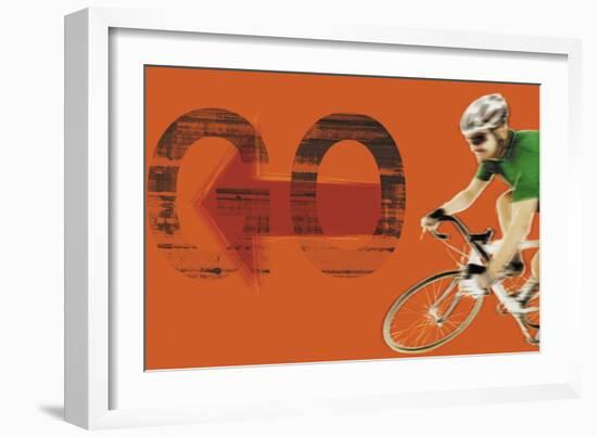 On the go-null-Framed Giclee Print