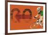 On the go-null-Framed Giclee Print