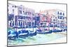 On the Grande Canal-Emily Navas-Mounted Art Print