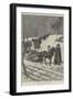 On the Great Post Road in Siberia, a Tea Caravan from China-Julius Mandes Price-Framed Giclee Print