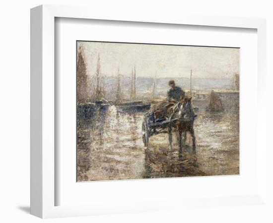 On the Harbour-Harry Fidler-Framed Giclee Print