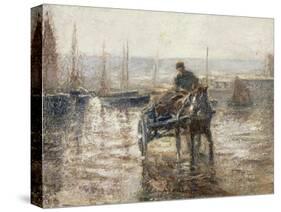 On the Harbour-Harry Fidler-Stretched Canvas