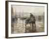 On the Harbour-Harry Fidler-Framed Giclee Print