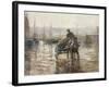 On the Harbour-Harry Fidler-Framed Giclee Print