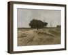 On the Heath Near Laren-Anton Mauve-Framed Art Print