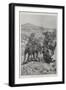 On the Heels of the Boers, Mounted Infantry Attacking a Wagon Train-Sir Frederick William Burton-Framed Giclee Print