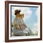 On the Heights-Charles Courtney Curran-Framed Premium Giclee Print