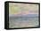 On the High Seas, Sunset at Pourville; Coucher De Soleil a Pourville, Pleine Mer, 1882-Claude Monet-Framed Stretched Canvas