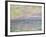 On the High Seas, Sunset at Pourville-Claude Monet-Framed Premium Giclee Print