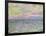 On the High Seas, Sunset at Pourville-Claude Monet-Framed Giclee Print