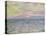 On the High Seas, Sunset at Pourville-Claude Monet-Stretched Canvas