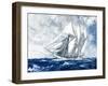 On the High Seas-Paul Strayer-Framed Giclee Print