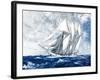 On the High Seas-Paul Strayer-Framed Giclee Print