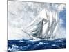 On the High Seas-Paul Strayer-Mounted Giclee Print