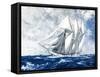 On the High Seas-Paul Strayer-Framed Stretched Canvas