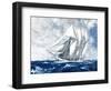 On the High Seas-Paul Strayer-Framed Giclee Print