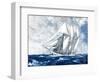 On the High Seas-Paul Strayer-Framed Giclee Print