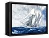 On the High Seas-Paul Strayer-Framed Stretched Canvas