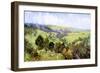 On the Hills Near Harrogate, Yorkshire, 1924-1926-George F Nicholls-Framed Giclee Print