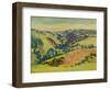 On the Hills of the Sedelle; Sur Les Hauteurs De La Sedelle-Armand Guillaumin-Framed Giclee Print