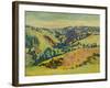 On the Hills of the Sedelle; Sur Les Hauteurs De La Sedelle-Armand Guillaumin-Framed Giclee Print