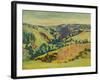 On the Hills of the Sedelle; Sur Les Hauteurs De La Sedelle-Armand Guillaumin-Framed Giclee Print