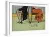 On the Honeymoon, the First Tiff-Tom Browne-Framed Giclee Print