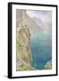 On the Italian Coast, 1896 (W/C on Paper)-Harry Goodwin-Framed Giclee Print