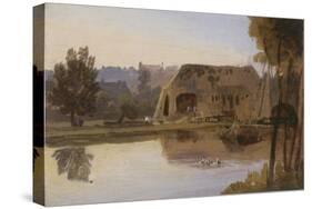 On the Kennet, Reading, 1807-William Havell-Stretched Canvas