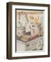 On the Kitchen Range, 2003-Kestutis Kasparavicius-Framed Giclee Print