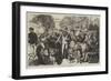 On the Kursaal Terrace, Hombourg-Es-Monts-null-Framed Giclee Print