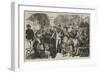 On the Kursaal Terrace, Hombourg-Es-Monts-null-Framed Giclee Print