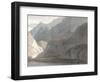 On the Lake Como, 1781-Francis Towne-Framed Giclee Print