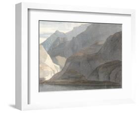 On the Lake Como, 1781-Francis Towne-Framed Giclee Print