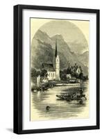 On the Lake of Lucerne Switzerland-null-Framed Giclee Print