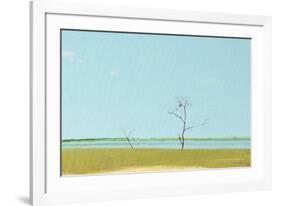 On The Lake, September-Igor Nekraha-Framed Art Print