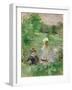 On the lakeside (Au bord du lac), 1883-null-Framed Giclee Print