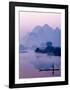 On the Li River-null-Framed Art Print