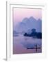 On the Li River-null-Framed Art Print