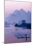 On the Li River-null-Mounted Art Print