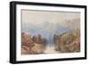 On the Loch Near Killin Perthshire-Thomas Miles Richardson II-Framed Giclee Print