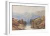 On the Loch Near Killin Perthshire-Thomas Miles Richardson II-Framed Giclee Print