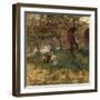 On the Loing, 1884-Sir John Lavery-Framed Giclee Print