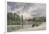On the Loire, 1874-Charles Francois Daubigny-Framed Giclee Print