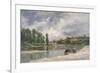 On the Loire, 1874-Charles Francois Daubigny-Framed Giclee Print