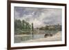 On the Loire, 1874-Charles Francois Daubigny-Framed Giclee Print