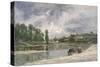 On the Loire, 1874-Charles Francois Daubigny-Stretched Canvas