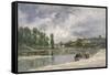 On the Loire, 1874-Charles Francois Daubigny-Framed Stretched Canvas