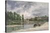 On the Loire, 1874-Charles Francois Daubigny-Stretched Canvas