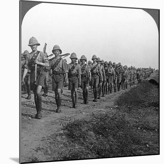 On the Long March Through Torrid Heat to Baghdad, World War I, C1914-C1917-null-Mounted Photographic Print